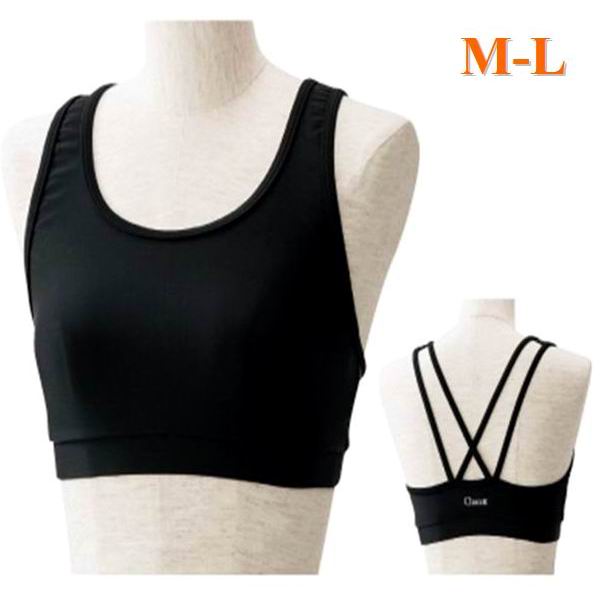 RG Short Top W-back Chacott s. M-L col. Black Art. 002-78009